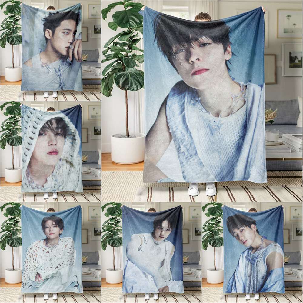 SEVENTEEN 'HAPPY BURSTDAY 'Chăn Flannel In một mặt Chăn Flannel Điều hòa không khí Chăn