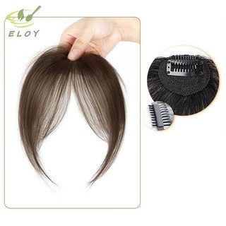 [ELOY] Phần Giữa Fake Bangs Fringe Tổng Hợp Topper Tóc Kẹp-In Bang Nối Dài Tự Nhiên Vô Hình Áo Khoác Tóc Nữ VN
