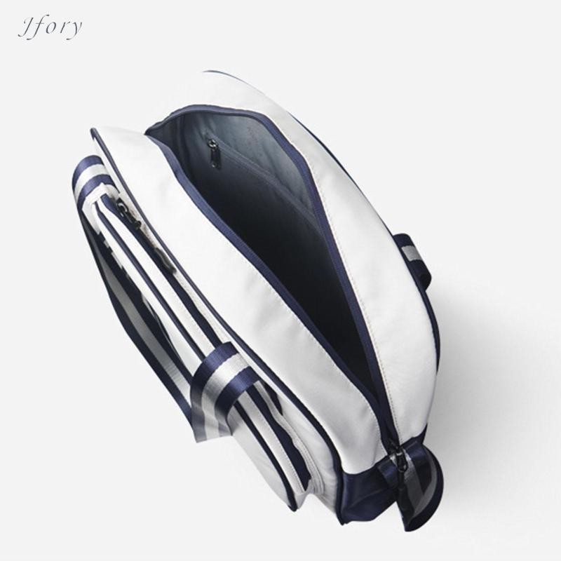 Jfory Túi vợt Tennis & Cầu Lông đeo vai cho người lớn, người mới bắt đầu, thiết bị thể thao