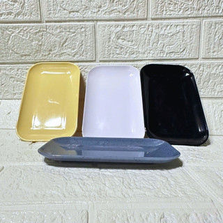 [Giá Xưởng] Khay Đựng Khăn Ướt Chữ Nhật, Nhựa Melamine Bền Đẹp – Dùng Nhà Hàng, Quán Ăn