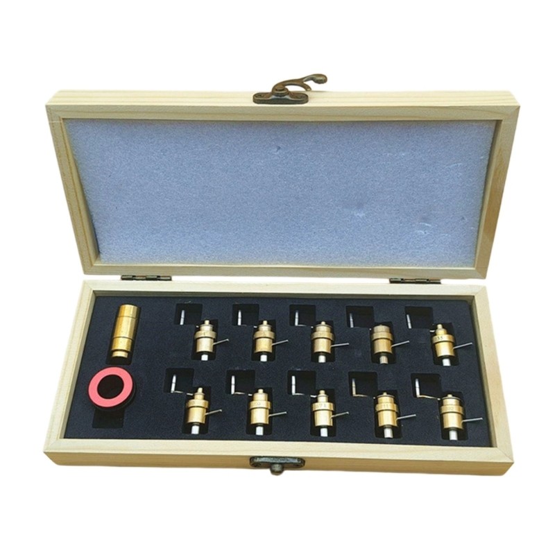 ZYARUKO Bộ công cụ cuộn dây đồng hồ chuyên nghiệp Mainspring Winder để sửa chữa