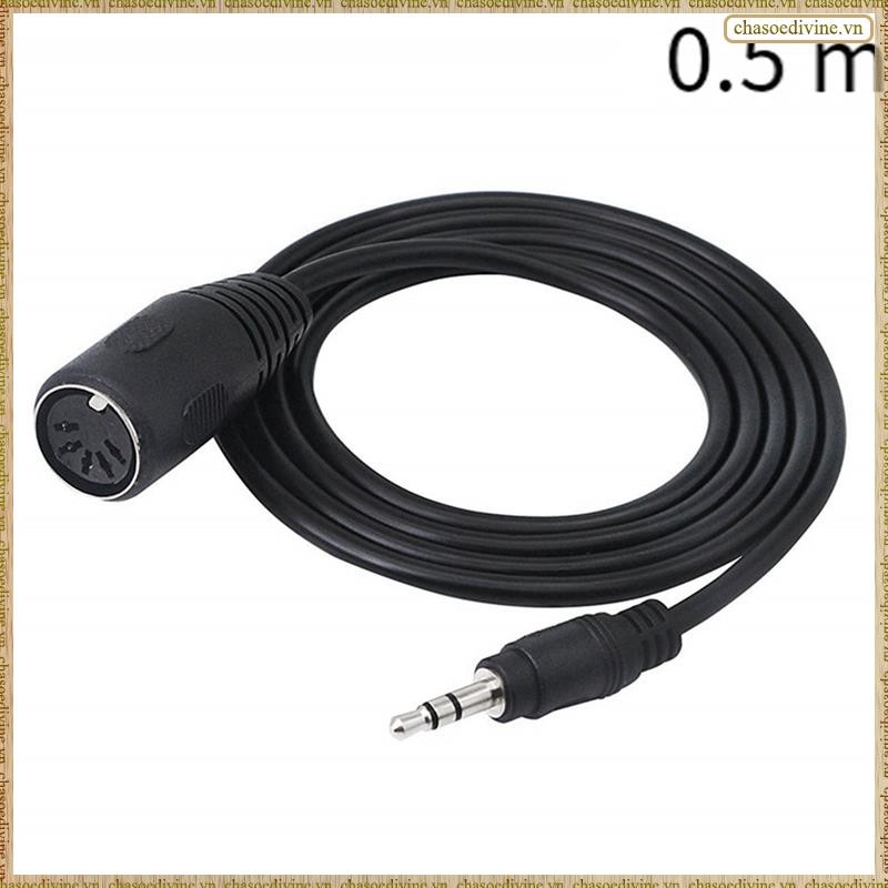 [K O G X] 2 Gói Cáp Type-A MIDI sang 3,5 mm 20 Inch, Dây âm thanh