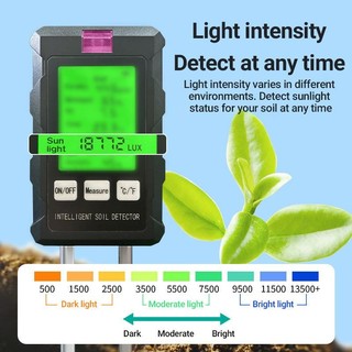 Inkbird ST-03 - Máy đo đất 6 trong 1: độ ẩm, pH, ánh sáng, nhiệt độ, độ màu mỡ cho cây trồng
