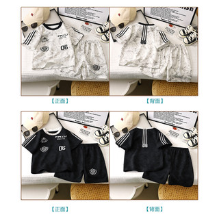 (6m-12Yrs) Bộ áo thun trẻ em mới Bộ đồ thể thao Bộ đồ chơi ngắn tay Bộ quần áo trẻ em