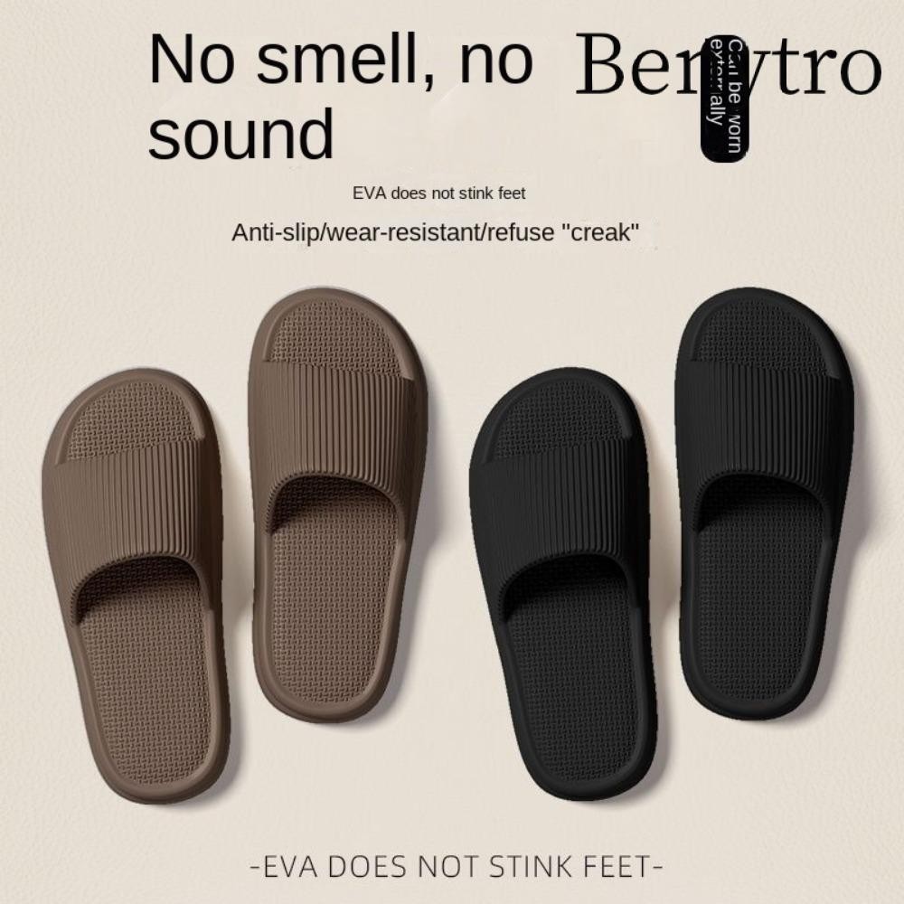 Dép Dày BENYTRO, Giày Đi Biển Unisex Chống Trơn Trượt, Giày Nhà EVA Đế Mềm