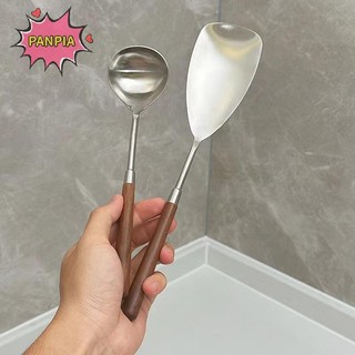 Pnpia Tay Cầm Vintage Nhà Bếp Ăn Tối Món Cơm Xẻng Bánh Bao Cháo Súp Nhà Hàng Phương Tây Thanh Bộ Đồ Ăn Công Cộng Boutique