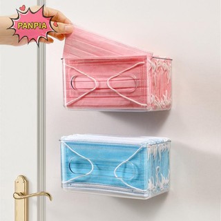 Pnpia Hộp Bảo Quản Trong Suốt Treo Tường Hộp Khăn Giấy Dung Tích Lớn Dùng Một Lần Giá Đỡ Khẩu Trang Miễn Phí Đấm Cho Văn Phòng Tại Nhà Boutique