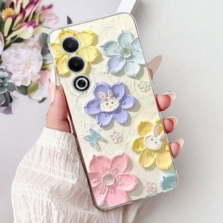 Ốp Mềm Cho OPPO A80 / A3 Pro 5G / K12x 5G CPH2667 Ốp Lưng Silicon Trái Tim Bướm Thời Trang Cho OPPO A3Pro 5G A 80 Ốp Lưng