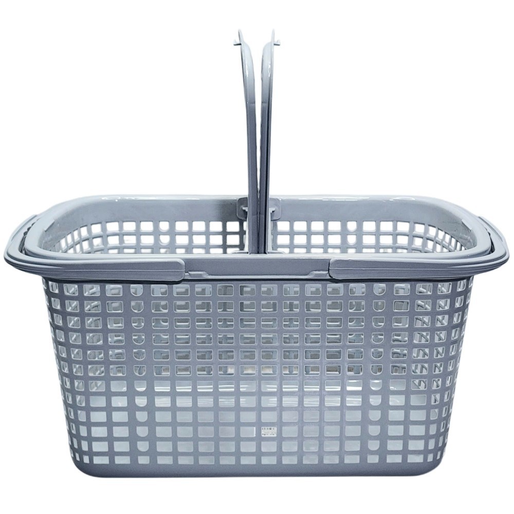 Giỏ làn caro đí sinh nhựa VIỆT NHẬT - Nắp lưới thoáng khí - Quần áo mẹ bé, chợ, siêu thị - 2600/1/2