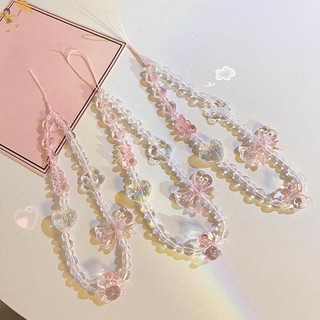[GOU] Dây đeo điện thoại hình gấu hồng Hàn Quốc Dây đeo quyến rũ Dây buộc điện thoại di động Móc khóa Túi xách nữ Túi xách nữ Mặt dây chuyền máy ảnh cho ốp lưng VN