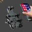 Giá đỡ điện thoại di động tám móng vuốt nâng cấp đa năng cho xe máy Xe tay ga ATV Điện thoại di động xe đạp điện tử VN