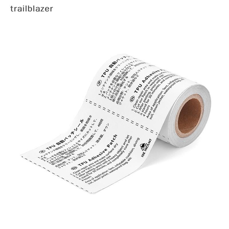 Miếng dán sửa chữa trong suốt Trailblazer Tpu, Băng sửa chữa lều, Miếng dán sửa chữa rò rỉ, Miếng dán sửa chữa chống nước mới