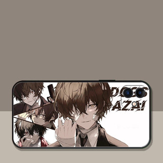 Bungou Stray Dogs Dazai Osamu Vỏ Điện Thoại Cho iPhone 16 15 Pro Max 14 12 11 Pro Max XR X XS Max 7 8 14 15 Plus 13 Mini SE Vỏ Silicon Mềm Chống Sốc