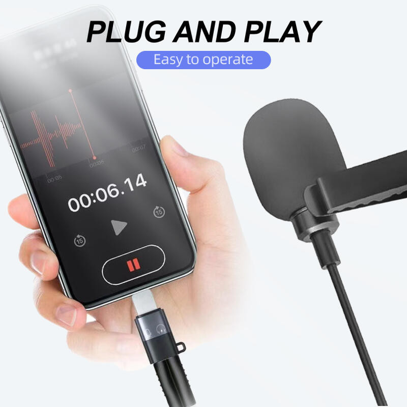 Ảnh Bộ chuyển đổi HdoorLink OTG USB-C sang IOS cho bộ chuyển đổi ghi âm sạc micro Lavalier Type C sang IOS 3