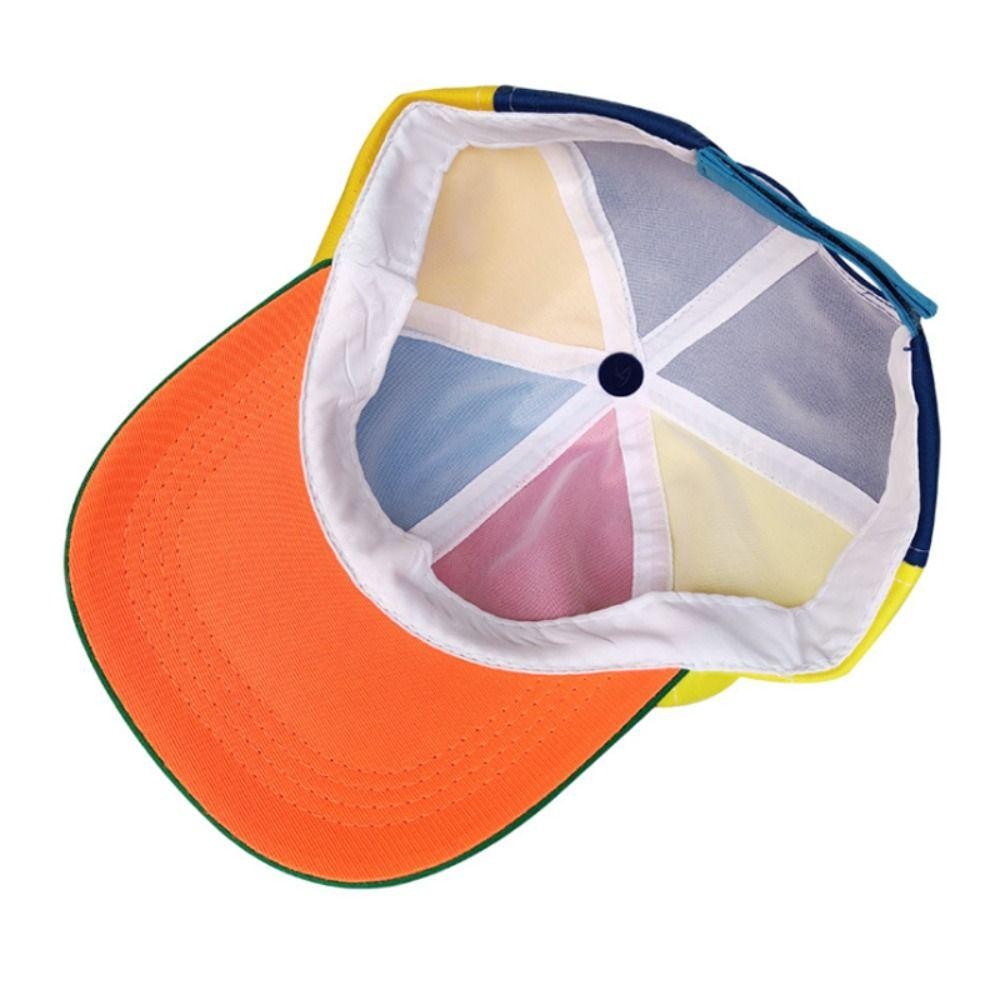 Mũ Snapback TOPTOOLCX, Cánh quạt máy bay trực thăng Mũ bóng chày vui nhộn dành cho người lớn Mũ che nắng chuồn tre cầu vồng