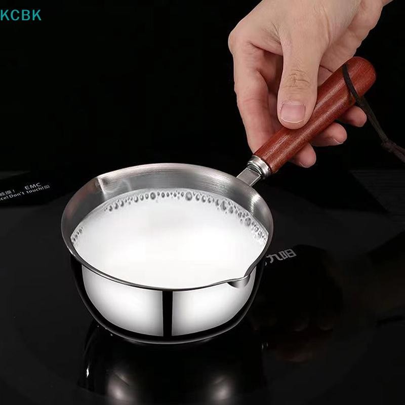 [Kc] Nồi Sốt Sữa Chảo Nấu Súp Dầu Ấm Nồi Cảm Ứng Bơ Melg Mì Cà Phê Nồi Đun sôi [BK]