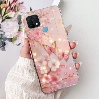 Dành Cho OPPO A15 Ốp Lưng OPPO A15S A35 2021 Ốp Lưng Điện Thoại Rồng Sư Tử Mèo Silicon Mềm Bảo Vệ Cho OPPOA15 A 15 A 15S Vỏ