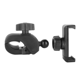 EZ Tay Cầm Kẹp Gắn Đế Xe Máy Xe Đạp Điện Thoại Giá Đỡ Móng Vuốt Kẹp Đế 17 Mm Bóng Đầu Cho Đường Sắt Lên Đến 2in Diame