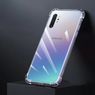 Túi Khí Mềm Ốp lưng Samsung Galaxy Note10 Note 10 Plus Lite 10Plus 10Lite Pro 5G Funda Silicon Trong Suốt Ban Đầu Ốp Lưng