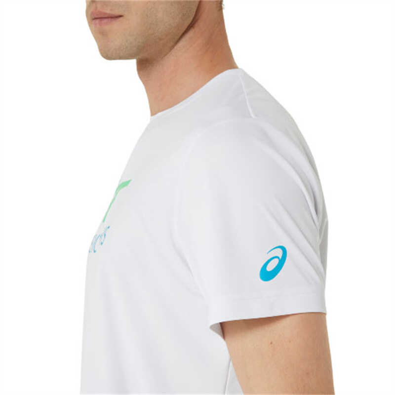 Mới Nam Dáng Rộng Cổ Tròn 100% Cotton Cao Cấp Cổ Tròn Áo Thun Quần Vợt Quần Thấm Hút Mồ Hôi Thể Thao Tay Ngắn