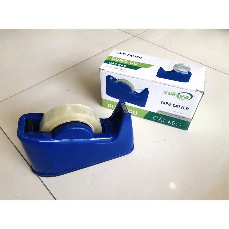 Đế dụng cụ cắt băng keo lõi lớn bản 2,5cm Xukiva No.197