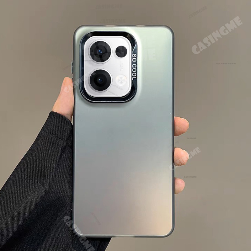 OPPO Reno15 5G 2025 Mạ Sang Trọng Aurora Skin Matte Casing Cho OPPO Reno 13 Reno13 OPPOReno13 13Reno F Pro 4G 5G 2024 Ốp Điện Thoại Bảo Vệ Camera Nhiều Màu Sắc Ốp Lưng Chống Sốc