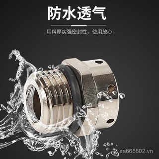 🌟Đồng thau mạ niken không thấm nước van thông hơi phụ kiện kim loại van giảm áp ống xả LED Mặt nạ phòng độc không gỉ tùy chỉnh đa năng