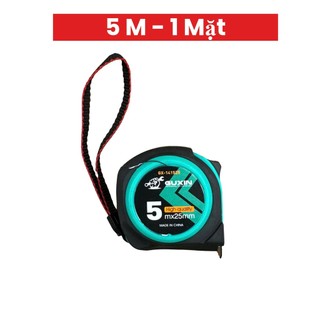 Combo 6 thước mét, thước cuộn GUIXIN bọc cao su chống vỡ 5M, 7,5M, 10M (1 mặt + 2 mặt lỗ ban)