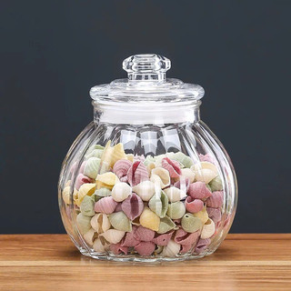 Lọ Hũ Thủy Tinh Trái Bí 1900ML Đựng Gia Vị - No 1188
