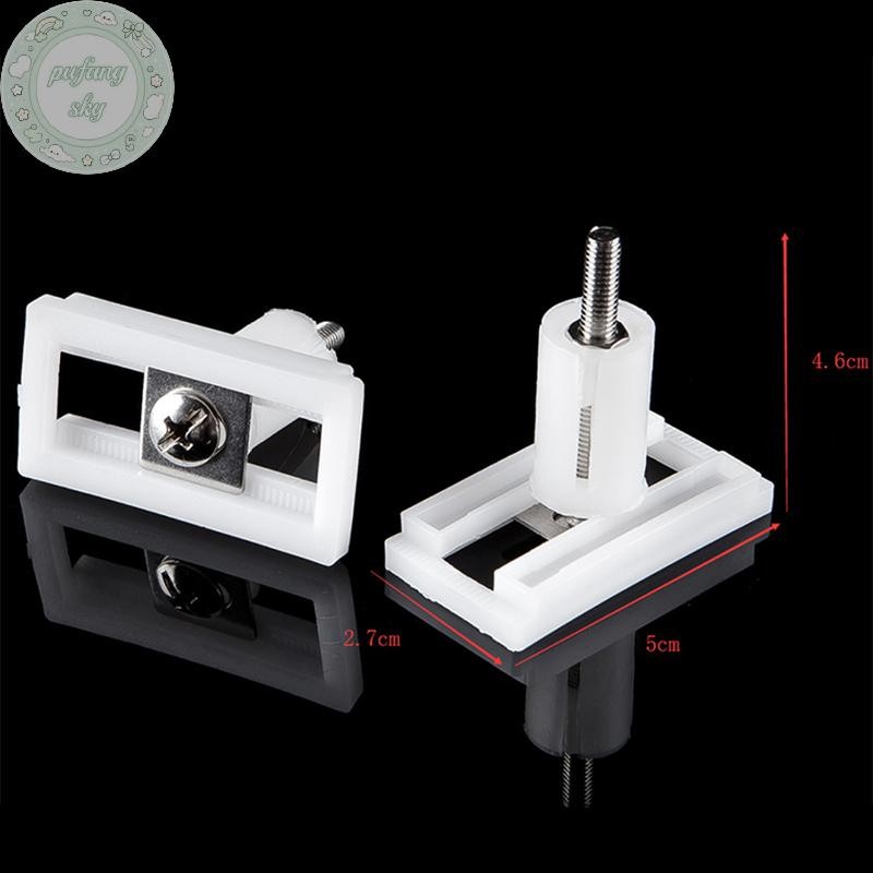 PUSKY Nắp Bồn Cầu Bản Lề Bu Lông Sửa Chữa Phụ Kiện Vít Vòng Đệm Bộ Đa Năng Thay Thế Nắp Bồn Cầu Bộ Ốc Vít VN