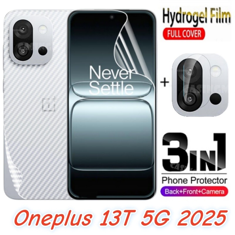 Dành Cho Oneplus 13T 5G 2025 Mặt Trước Mặt Sau Full Cover Bảo Vệ Hydrogel Phim Cho One plus 13 T Oneplus13R Oneplus13T 5G 2025 Không Kính Cường Lực Phía Sau Camera Bảo Vệ Màn Hình