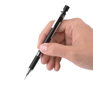 Bút chì cơ MEGOCE, Bút chì đẩy lùi trọng lực thấp bằng kim loại, Thiết kế đồ họa chống vỡ 0,5 / 0,7mm Bút chì phác thảo nghệ thuật Quà tặng học sinh
