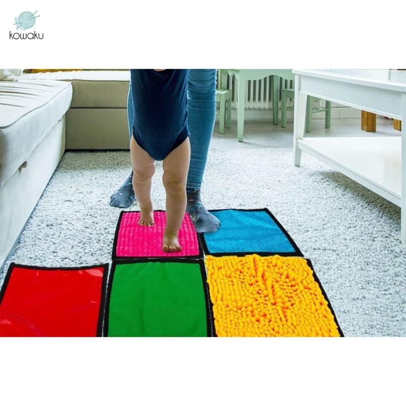 16 Chiếc Thảm Cảm Giác Kết Cấu Các Loại Nhận Thức Xúc Giác Cảm Ứng Thực Tế 22 cm Cho Trẻ Em Bé Trai Và Bé Gái Từ 3 Đến 6 Tuổi Lớp Học Tại Nhà