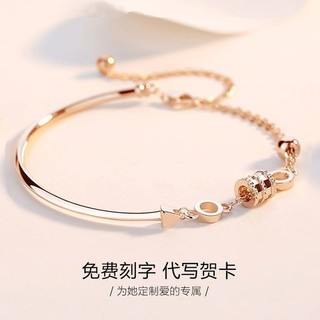 Vòng Tay Bạc Eo Nhỏ Nữ Bạc ins Niche Thiết Kế Vòng Tay Không Phai Màu Quà Tặng Sinh Nhật Ngày Lễ Tình Nhân Cho Bạn Gái 5.16 ICXJ