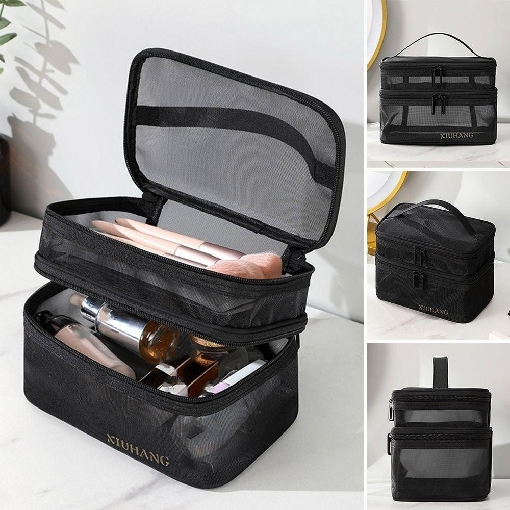 Túi Đựng Mỹ Phẩm, Makeup Cầm Tay Makecolor Tiện Lợi, Hình Chữ Nhật