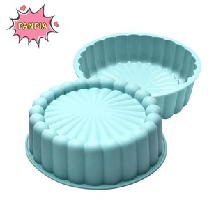 Pnpia Silicone Tròn Nướng Bánh Charlotte Bánh Nướng Chảo Xốp Flan Khuôn Bánh Ngắn Nướng Chảo Nhà Bếp Khuôn Silicon Boutique