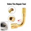 Đầu nối dài van bơm hơi 45/90/135 độ tiện dụng cho xe hơi, xe máy FE123