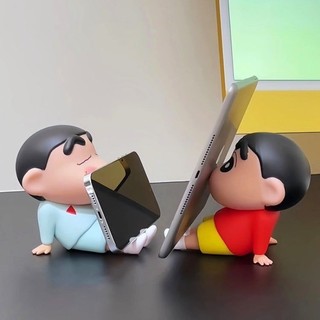Sáng Tạo Điện Thoại Di Động Máy Tính Bảng Đứng Dễ Thương Anime Nhân Vật Crayon Shin-chan Giá Đỡ Điện Thoại Để Bàn Đồ Trang Trí Phụ Kiện Quà Tặng