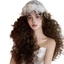 Treeling Thanh Lịch Lưới Mũ Vintage Fascinator Cô Dâu Mũ Cưới Họa Tiết Hoa Nón Cho Đám Cưới Và Tiệc