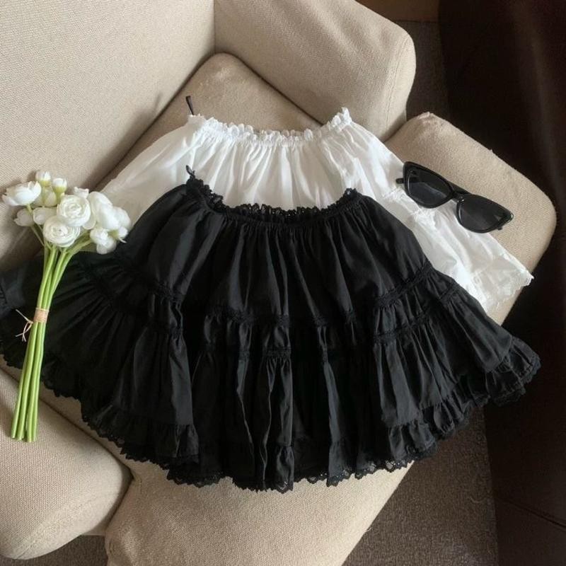 Váy Bánh Nữ Phong Cách Mới Cao Cấp Phong Cách Ba Lê Công Chúa Pettiskirt Váy Chữ a