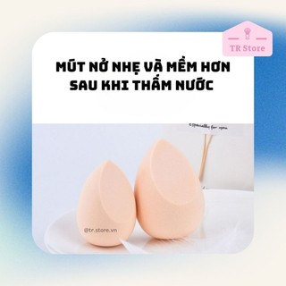 Mút tán nền Malian giọt nước bao gồm hộp đựng cao cấp