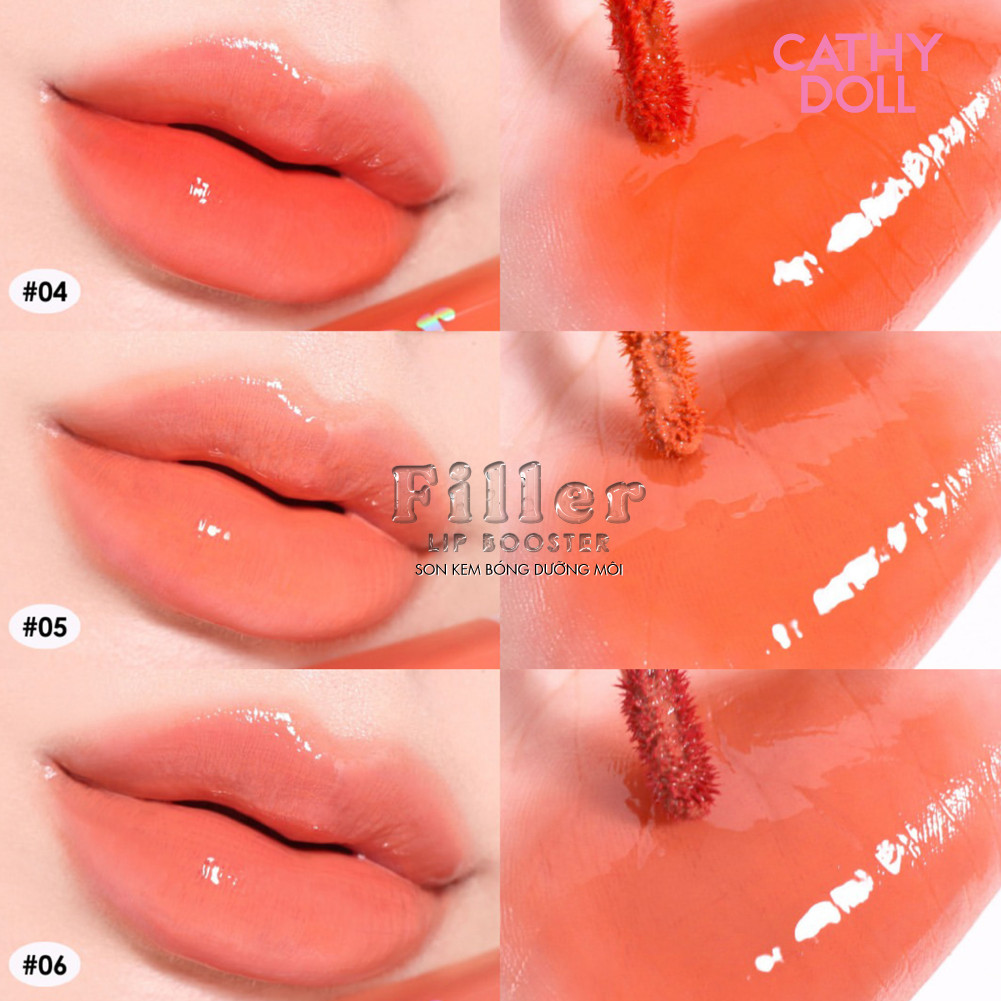 Mô tả Son Kem Bóng Cathy Doll Filler Lip Booster 3.3g - 7