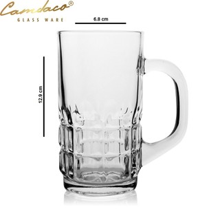 Bộ 12 Ly Thủy Tinh Có Quai 131 Uống Cà Phê 275ML –  PCD10001 Cẩm Đạt