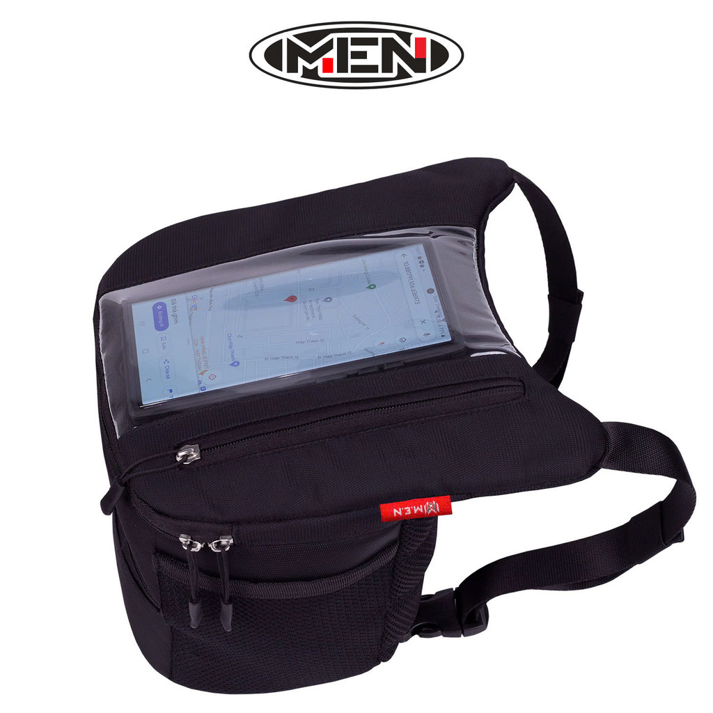 Túi treo đầu xe máy Men K2 vải PVC xịn, thoáng khí tốt [HÀNG MỚI VỀ-CÓ SẴN]