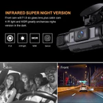 Dash Cam Cho Ô Tô WiFi Trước + Trái + Phải + Phía Sau 4 Ống Kính Máy Ảnh * 1080P DVR Xe Ô Tô Ghi Vòng — ảnh 2