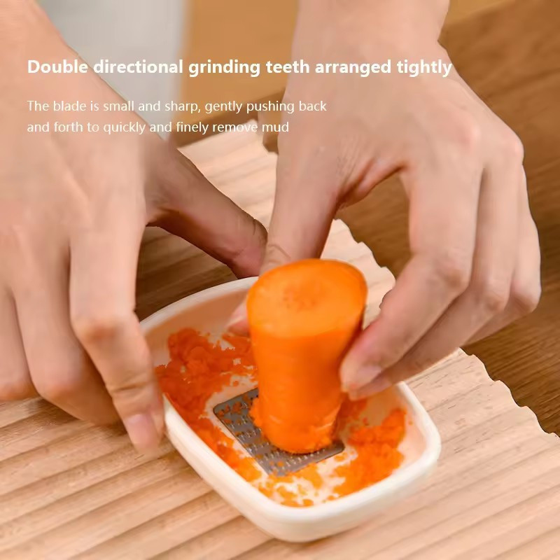 Khay mài tỏi gừng thủ công