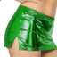 Váy ngắn thời trang giống như hạt đậu có khe hở Váy giả da Bodycon cho câu lạc bộ và ngày tháng