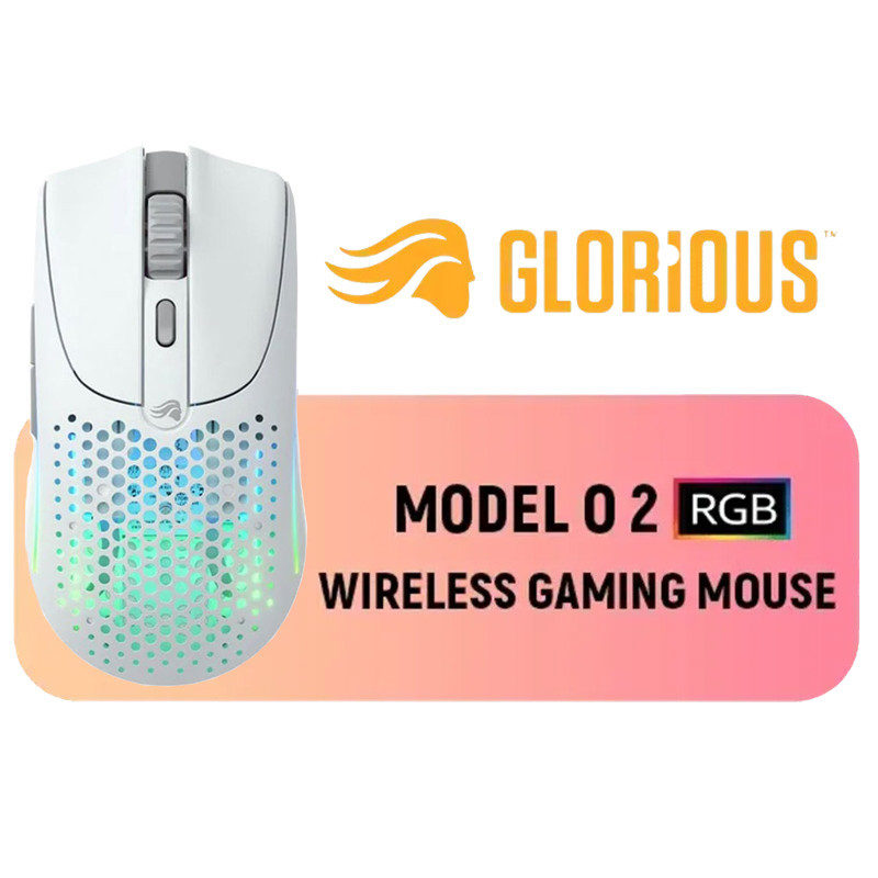 Chuột không dây Glorious Model O 2 Wireless – Matte White | Shopee Việt Nam