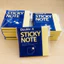 Giấy note, giấy ghi chú, giấy nhớ vuông 3x3 Doubla A vàng
