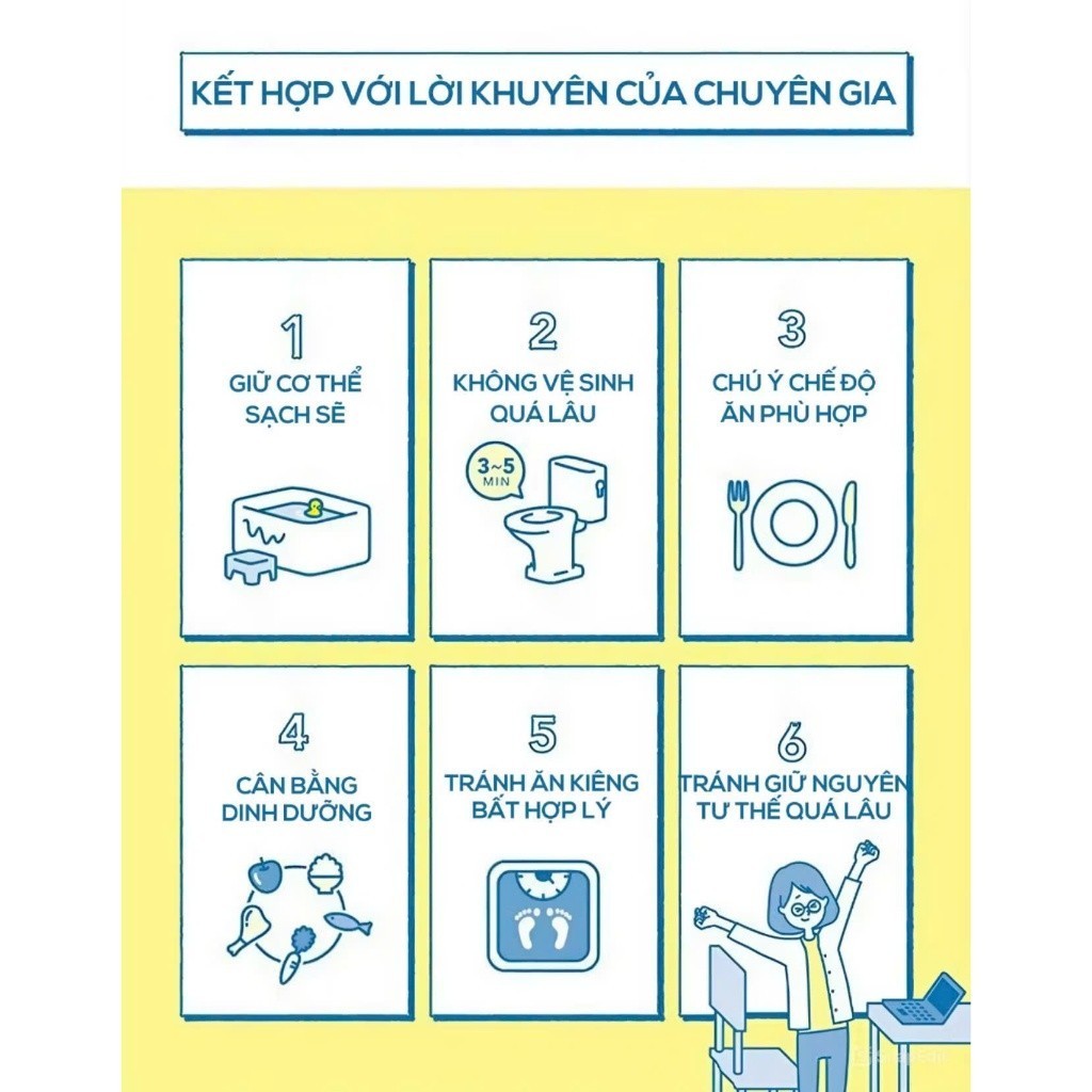 [CHÍNH HÃNG] Kem Bôi Trĩ Nhật Bản Tuýp 20g - Trĩ Nội, Ngoại & Hỗn Hợp Giúp Co Nhanh Bũi Trĩ